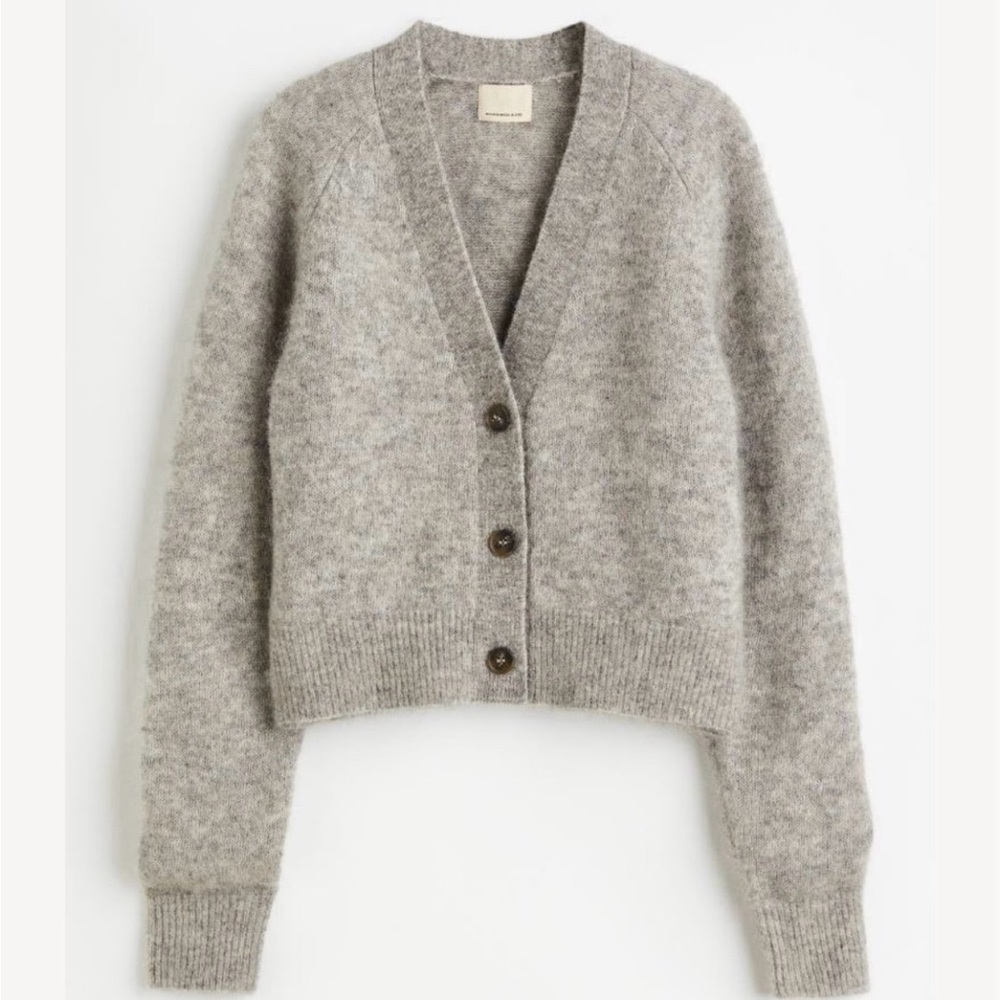 H&M gray wool cardigan - NWT